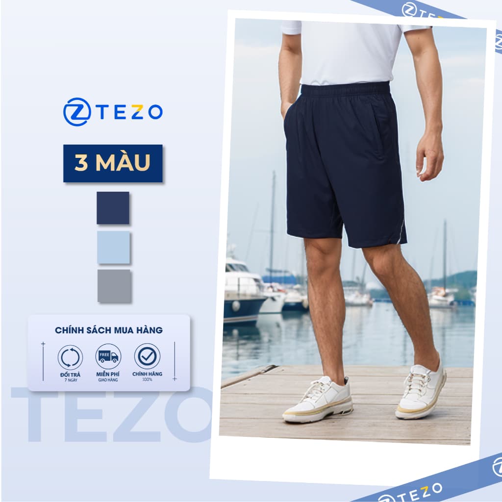 Quần đùi gió nam thể thao Ultra Short Tezo - 25QDGT009