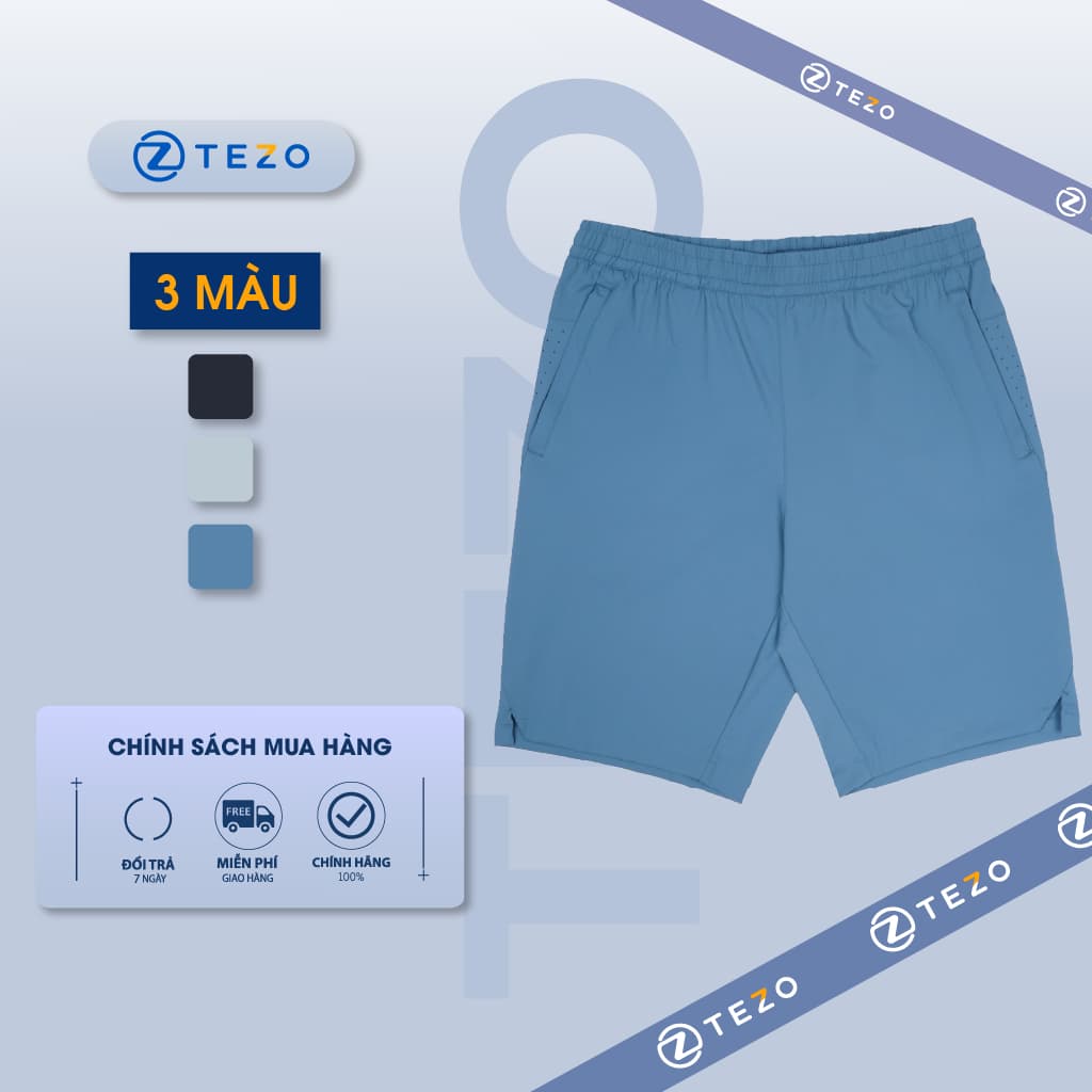Quần đùi gió nam thể thao Ultra short Tezo - 24QDGT008