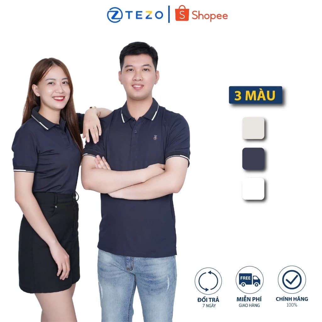 Áo polo nữ đồng phục Rayon Tezo - 24APCT054