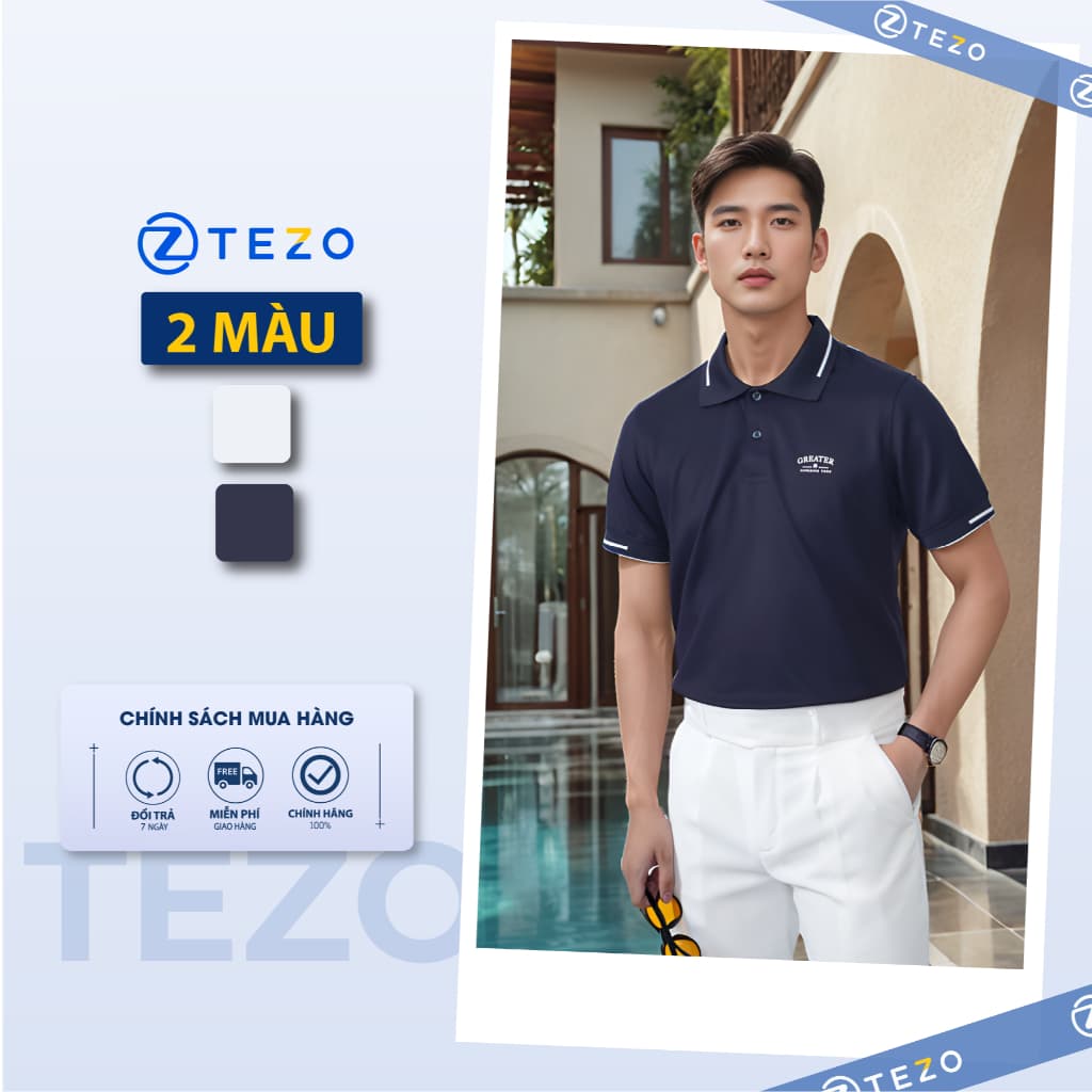 Áo polo nam thiết kế NextGen Tezo - 25APCT074