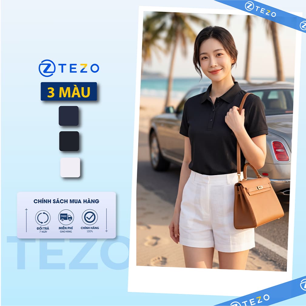 Áo polo nữ GoTeam Fit Tezo - 26APCT111