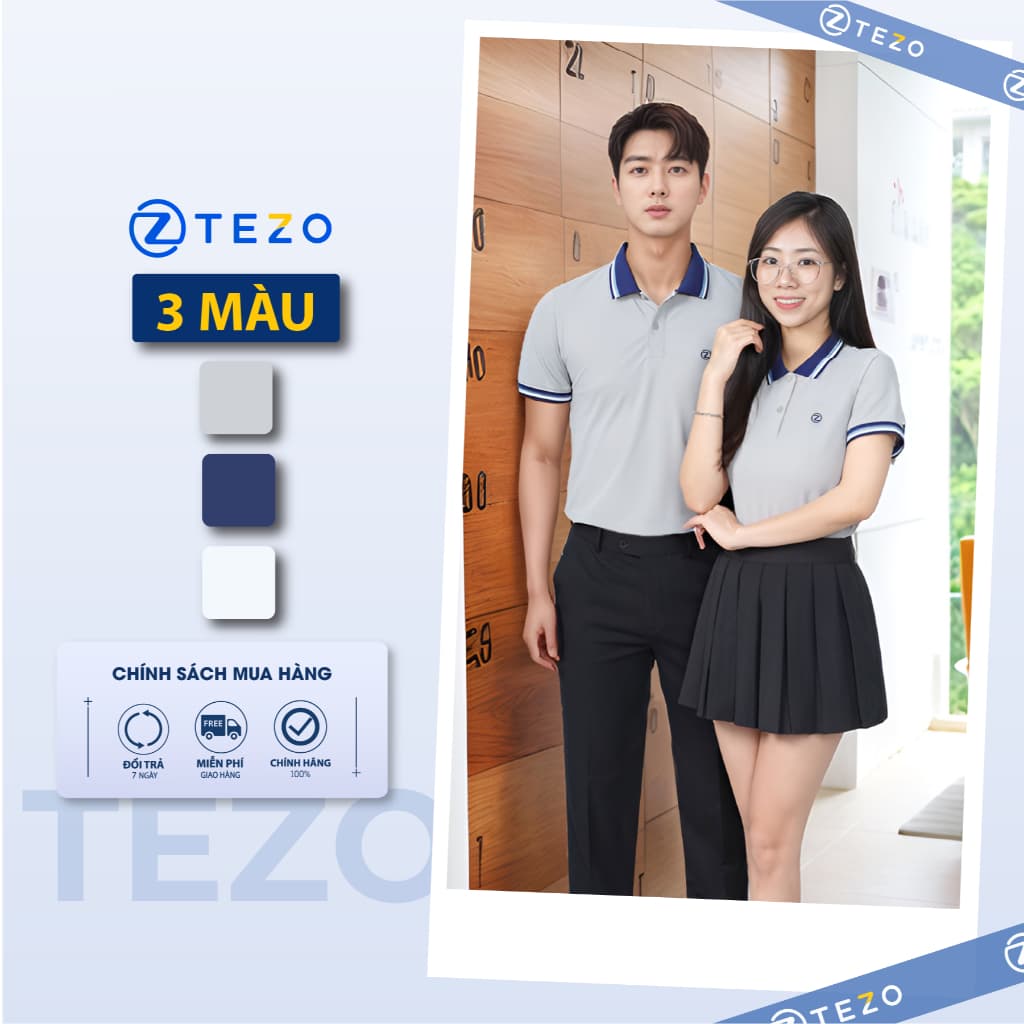 Áo polo nam đồng phục TeamLine Tezo - 25APCT079